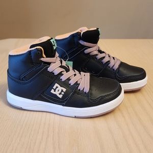 DC Hi-top sneakers girl's size 11